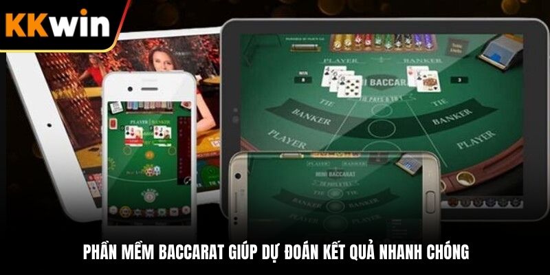 Phần mềm Baccarat giúp dự đoán kết quả nhanh chóng